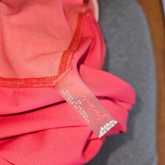 Fp Movement  Pink Activewear One Piece Set Size X-Small - Picture 4 of 7